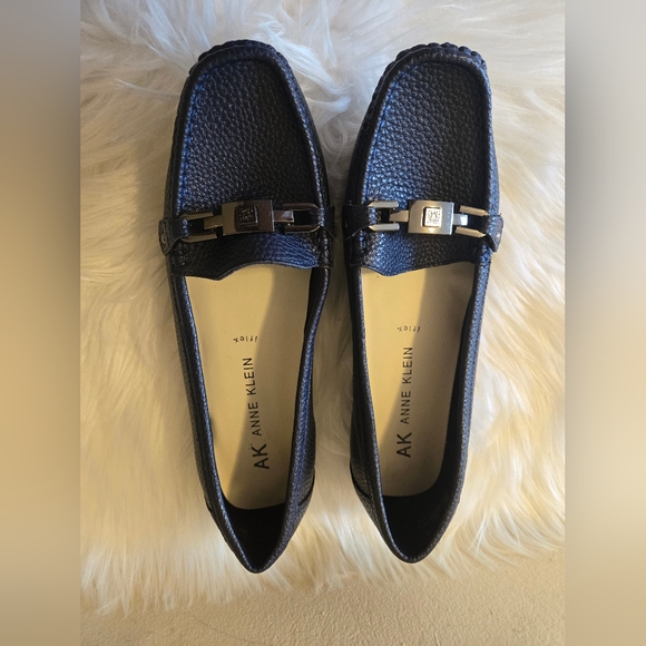 Anne Klein Women's Sports Iflex Loafer Flat Shoes Dark Blue Size 10 - Picture 9 of 11